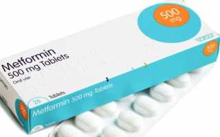 Метформин от диабета: эффективность, дозировки и побочные реакции